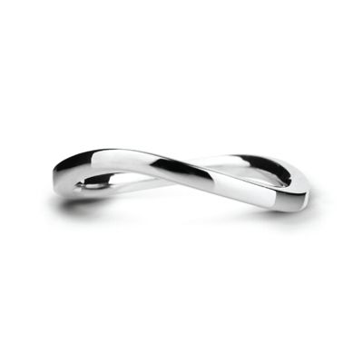 Aliança de Namoro/compromisso Prata I Love Silver Design ILS1023