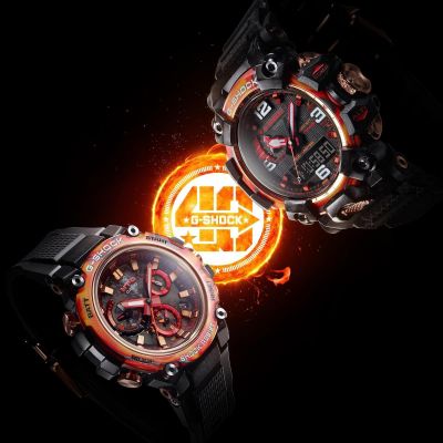 Relógio Casio G-Shock Pro Mudmaster Terra 40th Anniversary Flare Red - Edição Limitada GWG-2040FR-1AER