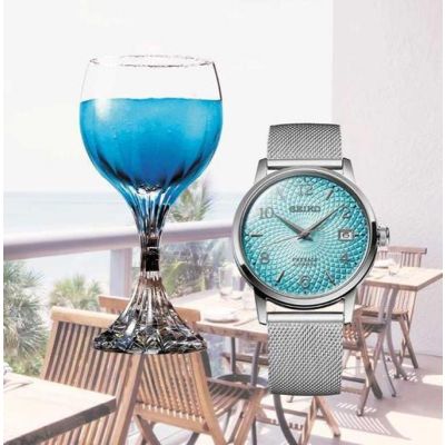 Relógio Seiko Presage Cocktail Frozen Margarita Limited Edition SRPE49J1