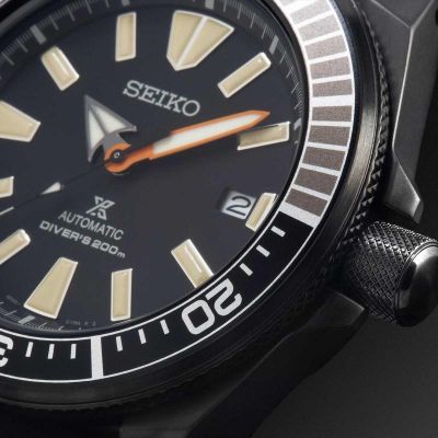 Relógio Seiko Prospex Diver´s Black Series Samurai Edição Limitada SRPH11K1