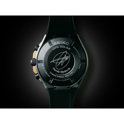 Relógio Seiko Astron Dual Time Novak Djokovic - Edição Limitada SSE174J1