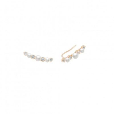 Brincos Unike Jewellery Pearls Shiny Gold III UK.BR.1204.0159